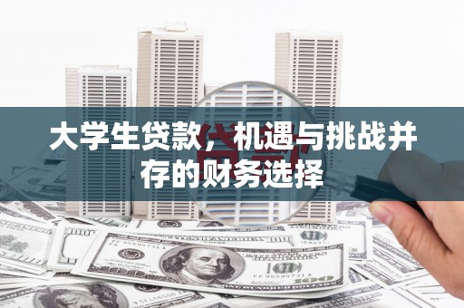 阆中大学生贷款，机遇与挑战并存的财务选择