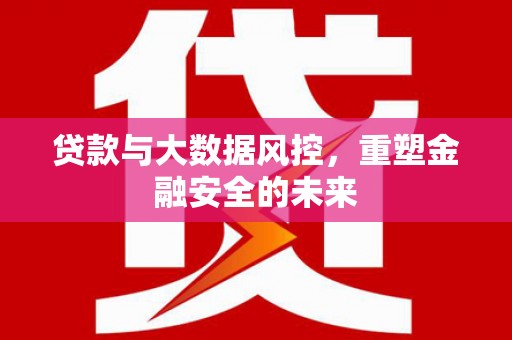 阆中贷款与大数据风控，重塑金融安全的未来