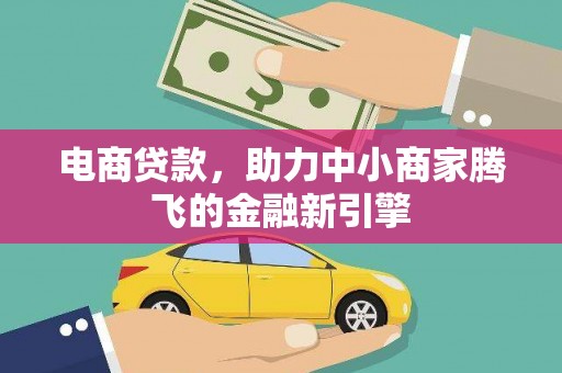 阆中电商贷款，助力中小商家腾飞的金融新引擎