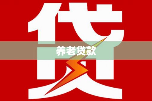 阆中养老贷款