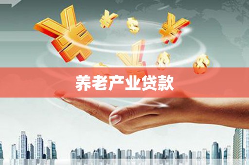 阆中养老产业贷款