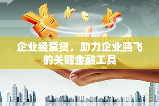 阆中企业经营贷，助力企业腾飞的关键金融工具