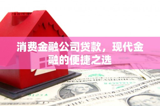 阆中消费金融公司贷款，现代金融的便捷之选