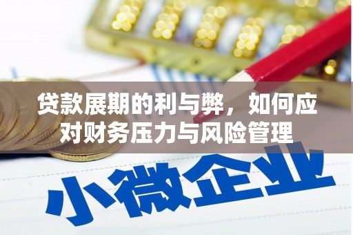 阆中贷款展期的利与弊，如何应对财务压力与风险管理