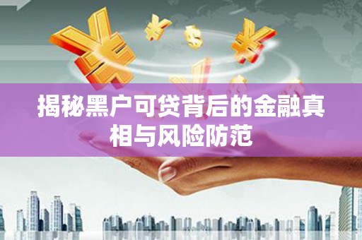 阆中揭秘黑户可贷背后的金融真相与风险防范