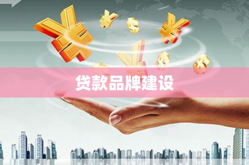 阆中贷款品牌建设