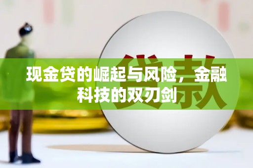 阆中现金贷的崛起与风险，金融科技的双刃剑
