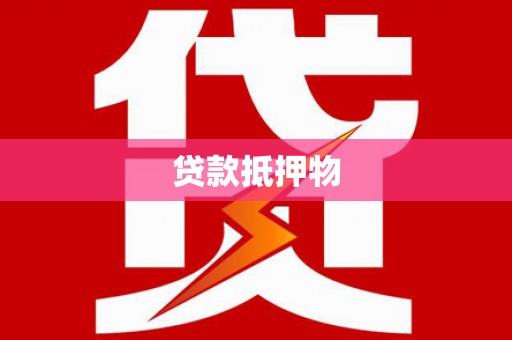 阆中贷款抵押物