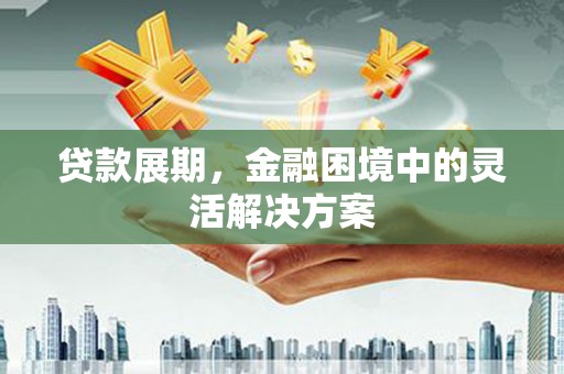 阆中贷款展期，金融困境中的灵活解决方案