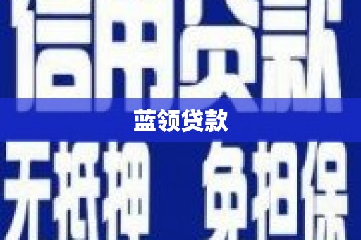 阆中蓝领贷款