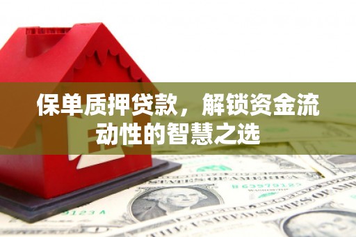 阆中保单质押贷款，解锁资金流动性的智慧之选