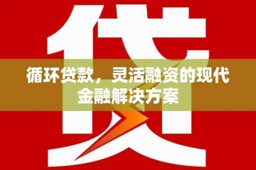 阆中循环贷款，灵活融资的现代金融解决方案