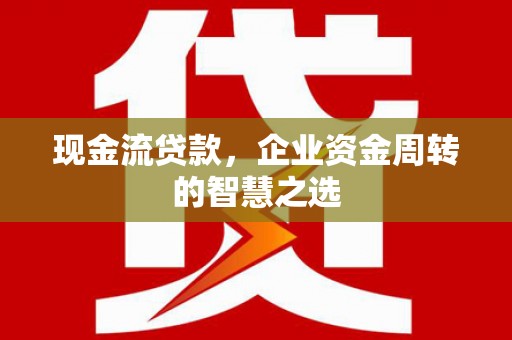 阆中现金流贷款，企业资金周转的智慧之选