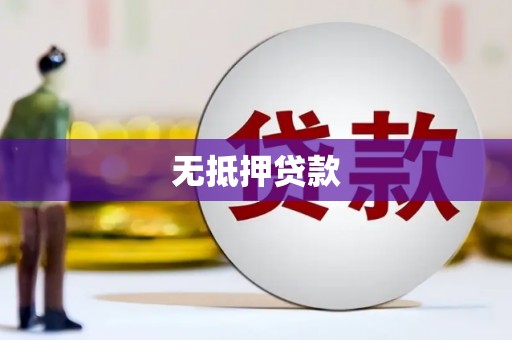 阆中无抵押贷款