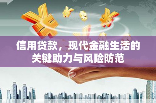 阆中信用贷款，现代金融生活的关键助力与风险防范