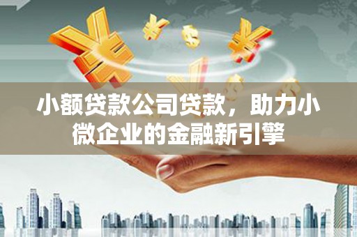 阆中小额贷款公司贷款，助力小微企业的金融新引擎