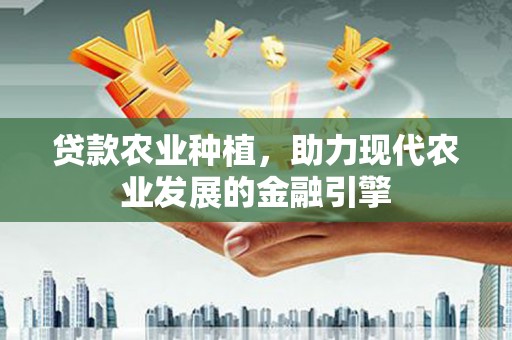 阆中贷款农业种植，助力现代农业发展的金融引擎