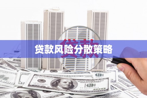 阆中贷款风险分散策略