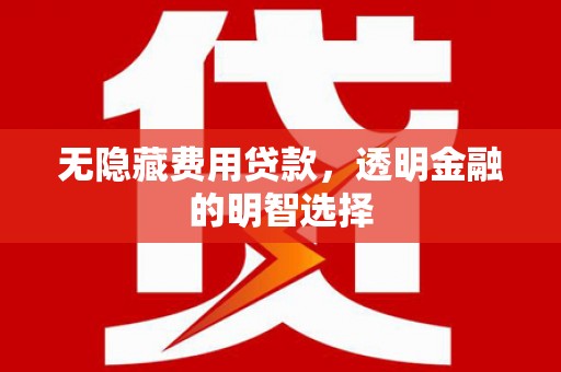 阆中无隐藏费用贷款，透明金融的明智选择