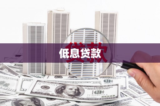 阆中低息贷款