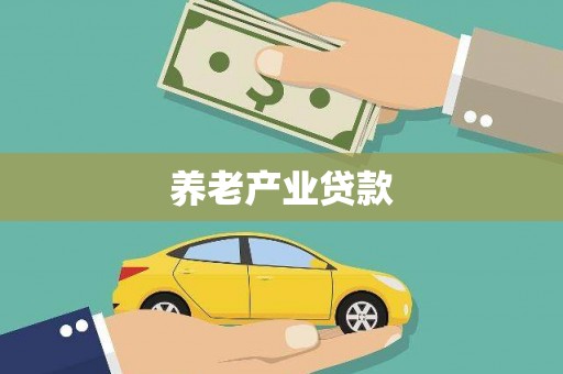 阆中养老产业贷款