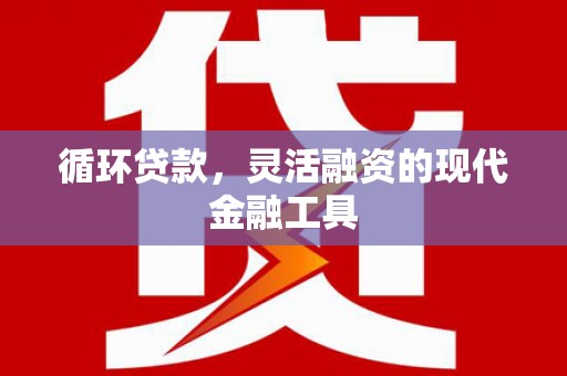 阆中循环贷款，灵活融资的现代金融工具