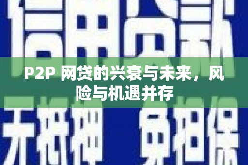 阆中P2P 网贷的兴衰与未来，风险与机遇并存