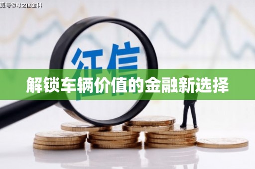 阆中解锁车辆价值的金融新选择