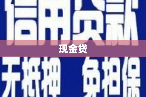 阆中现金贷