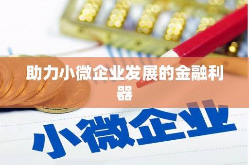 阆中助力小微企业发展的金融利器