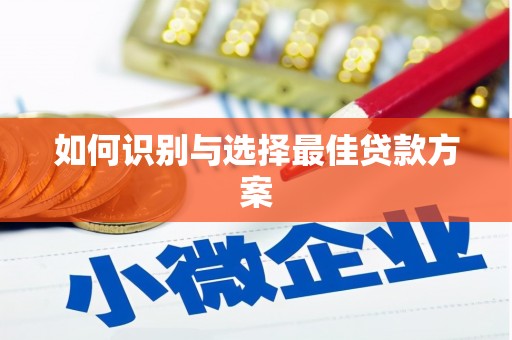阆中如何识别与选择最佳贷款方案